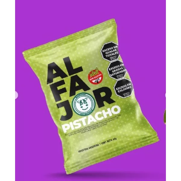 Alfajor De Pistacho Felices Las Vacas