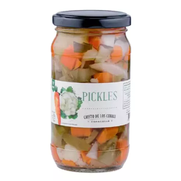 Pickles en Vinagre de Alcohol CRISTO DE LOS CERROS