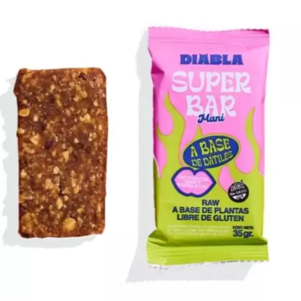 Super Bar de Maní sin azúcar y sin tacc DIABLA