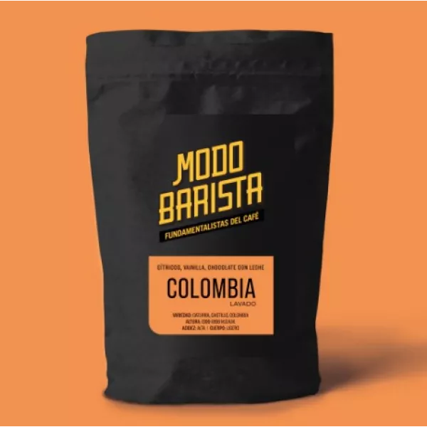 Cafe De Especialidad Colombia Lavado en Grano x 250 g MODO BARISTA