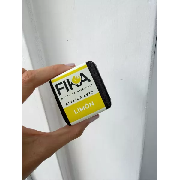 Alfajor Keto de Limón Fika