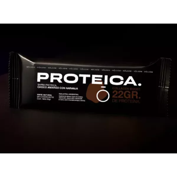 Barra Proteica Chocolate y Naranja 55 g HOLSOM
