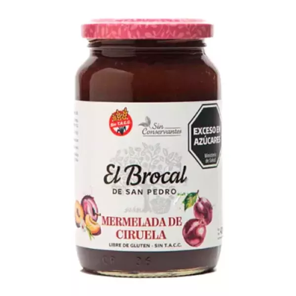 Mermelada De Ciruela sin tacc 400grs El Brocal