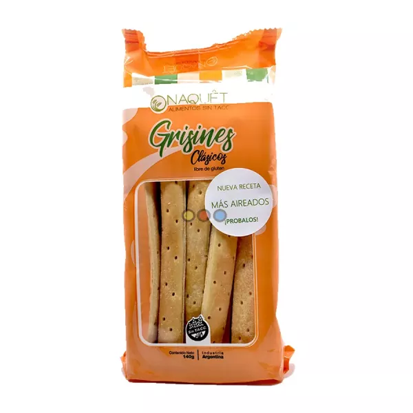 Grisines clasicos x 140 grs NAQUET