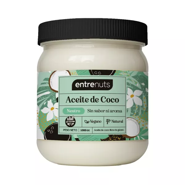 Aceite De Coco Neutro X 1000 Ml Entre Nuts