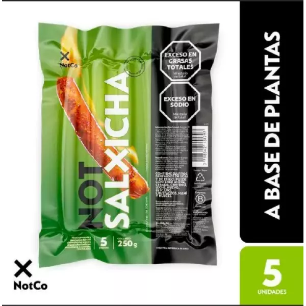 Salchichas X 5 Not Co