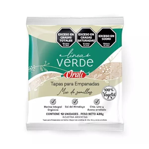 Tapa De Empanada Linea Verde Orali