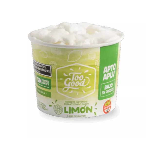 Helado De Limon Vegano Too Good