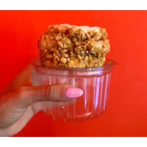 Alfajor Proteico Mani Y Dulce De Leche Keto Dabin By Chicken Fit