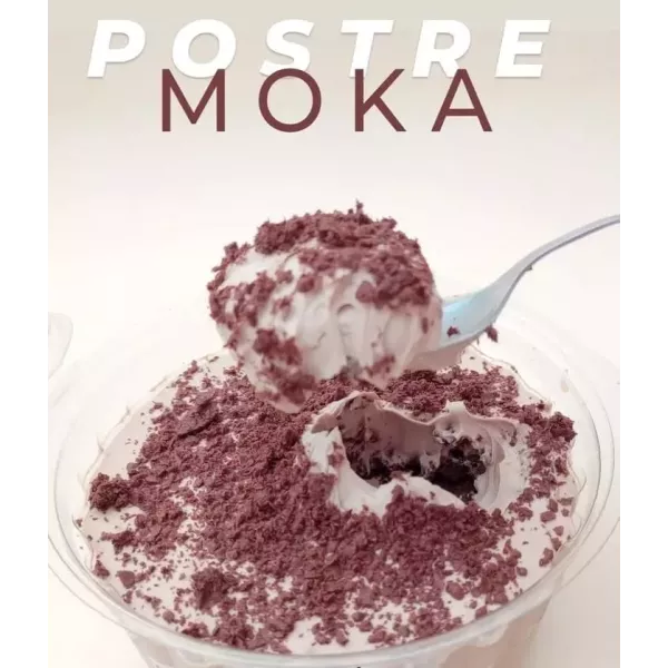 Postre Moka Keto Funes