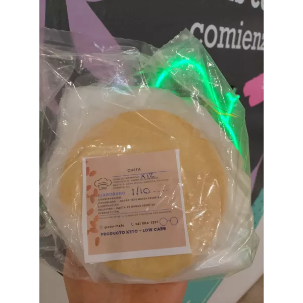 Discos De Empanada X 12 CHEFA