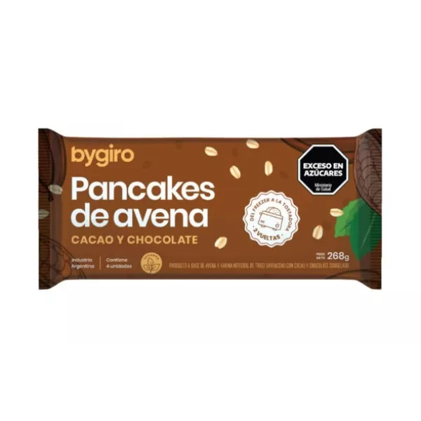 Pancakes De Avena Cacao Y Chocolate x4u Bygiro