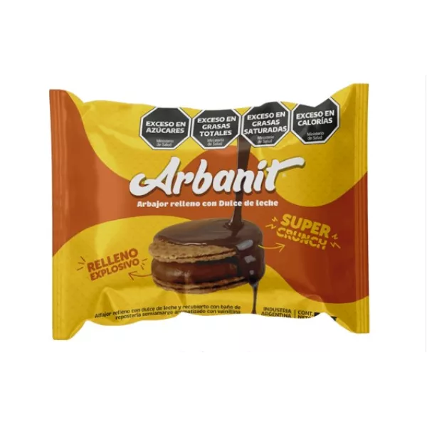 Alfajor Relleno De Dulce De Leche Arbanit