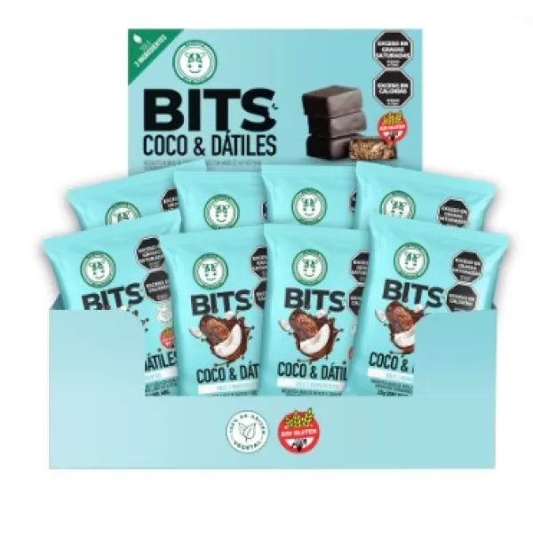 Bits De Coco y Datiles Felices Las Vacas