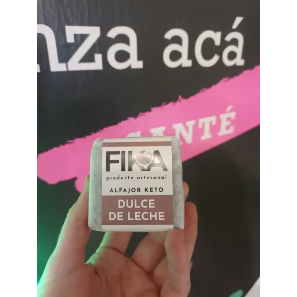 Alfajor Keto Dulce De Leche Fika
