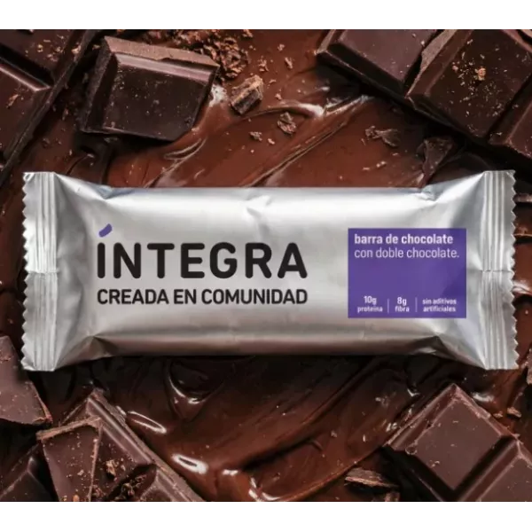 Barrita Proteica de Doble Chocolate  Integra