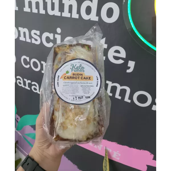 Budin Low Carb Carrot Cake Keto Funes