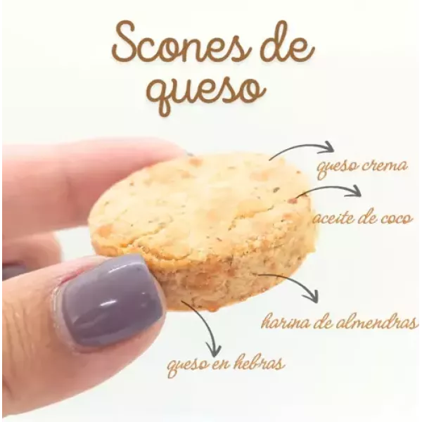 Scon De Queso x10u Keto Funes