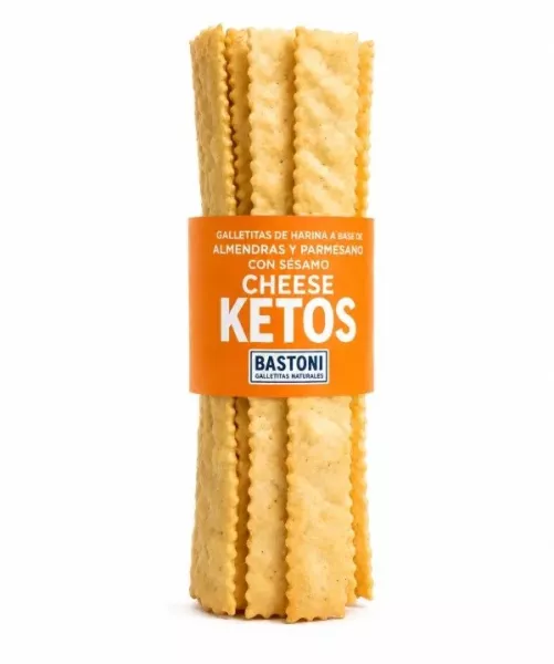 Galletitas Keto con Parmesano y Cebolla Bastoni
