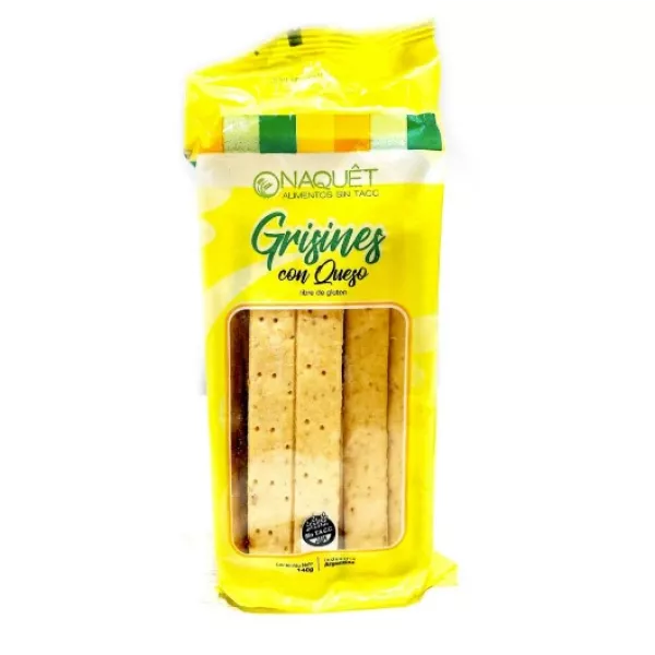 Grisines Con queso X140grs Naquet