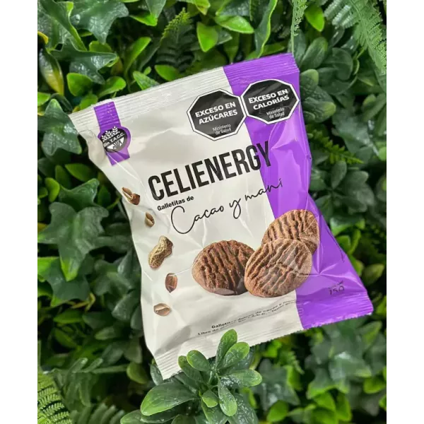 Galletitas De Cacao Y Mani Sin Tacc Celienergy
