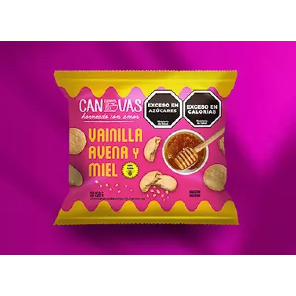Galletitas De Vainilla, Avena Y Miel Canvas