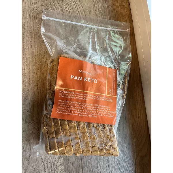 Pan Keto Proteico Nutrisau