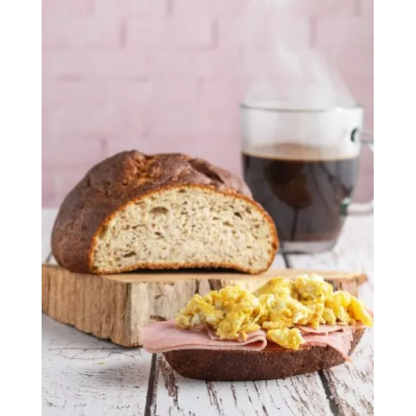 Pan De Masa Madre Tipo Hogaza Sin Semillas Keto Sano