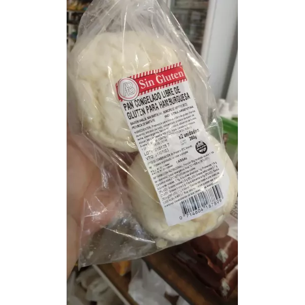 Pan De Hamburguesa X 2 Sin Tacc Don Carlos