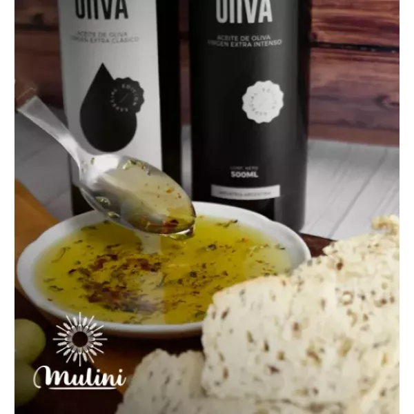Aceite De Oliva Extra Virgen Clasico X 500 Cc Mulini