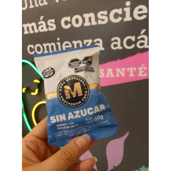 Alfajor Con Dulce De Leche Sin Azucar Doña Magdalena