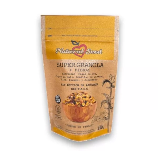 Super Granola Vegan Natural Seed