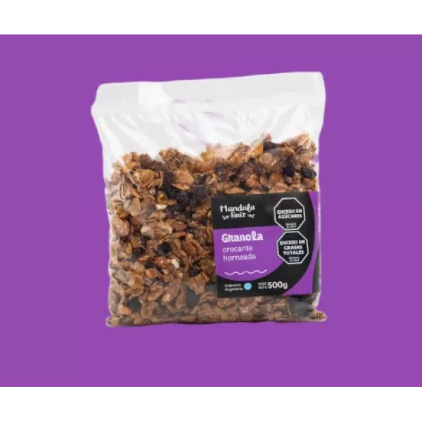 Granola Tradicional con miel X 1 Kg Mandala Raiz