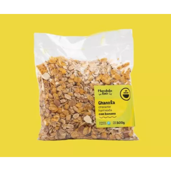 Granola Banana Sin Azucar X 1 Kg Mandala Raiz