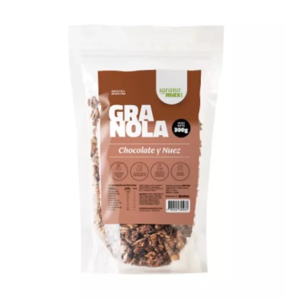 Granola Chocolate Y Nuez X 300 Grs Granomax