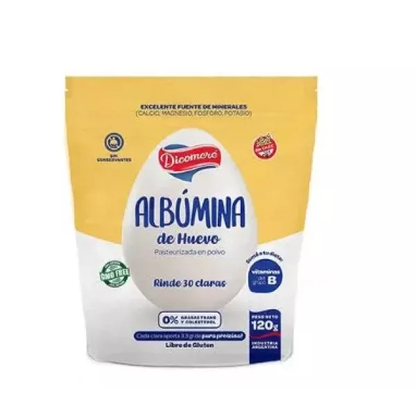 Albumina De Huevo X120grs Dicomere