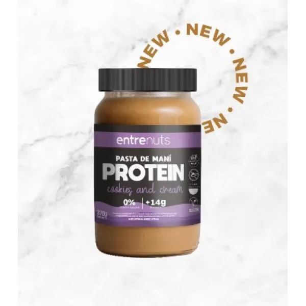 Pasta De Mani Protein Cookies anda Cream X360grs Entre Nuts