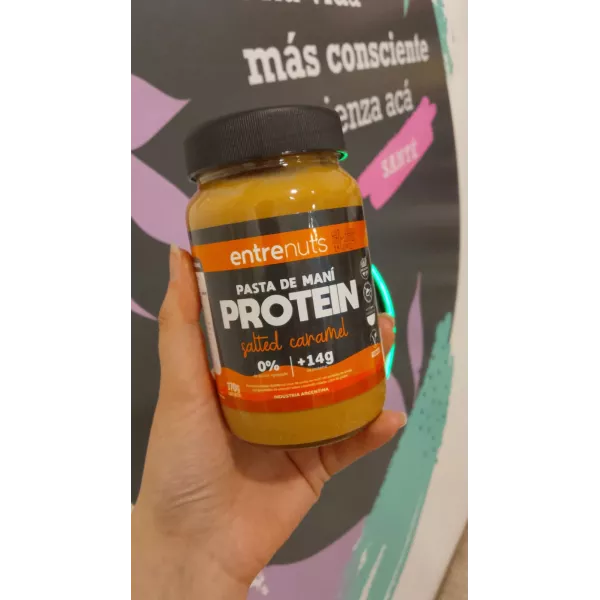 Pasta De Mani Protein Salted Caramel X360grs Entre Nuts