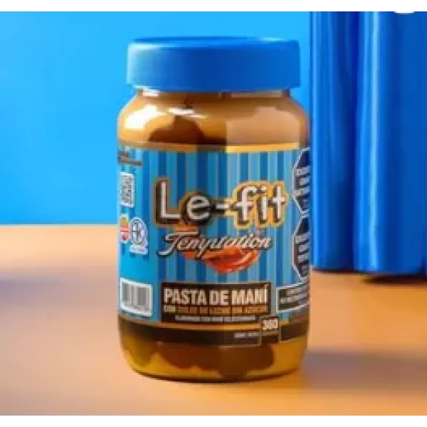 Pasta De Maní Con Dulce De Leche Sin Azucar Le Fit