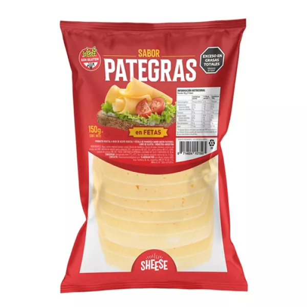 Queso Pategras En Fetas Sheese