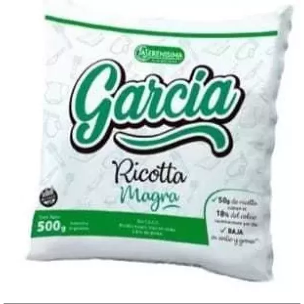 Ricota Baja En Sodio  X 500gr Garcia La Serenisima