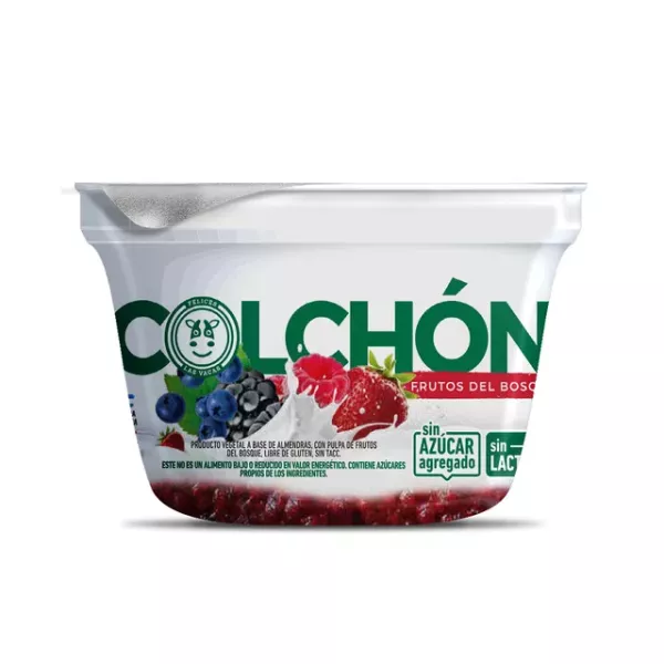 Yogur Vegano Colchon Frutos Del Bosque Felices Las Vacas x 125 g