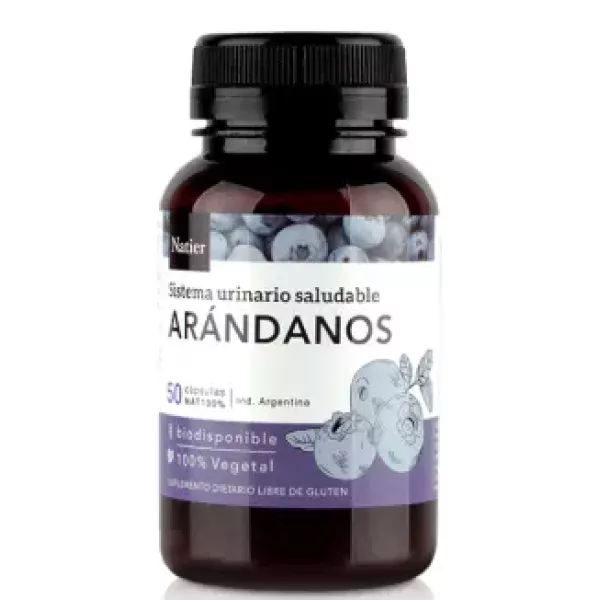 Capsulas De Arandanos X 50 Natier