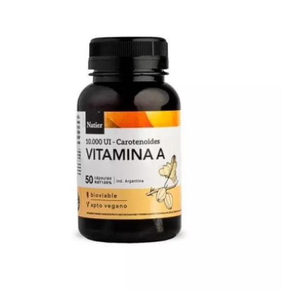 Capsulas De Vitamina A X50u Natier