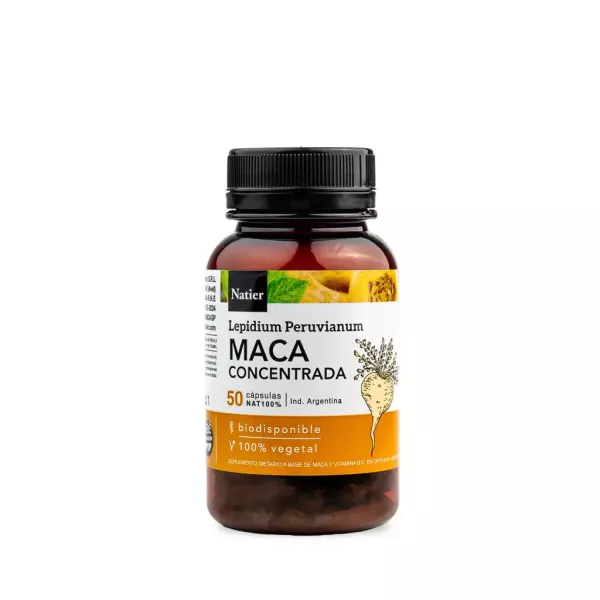 Capsulas Maca Concentrada X 50 Natier