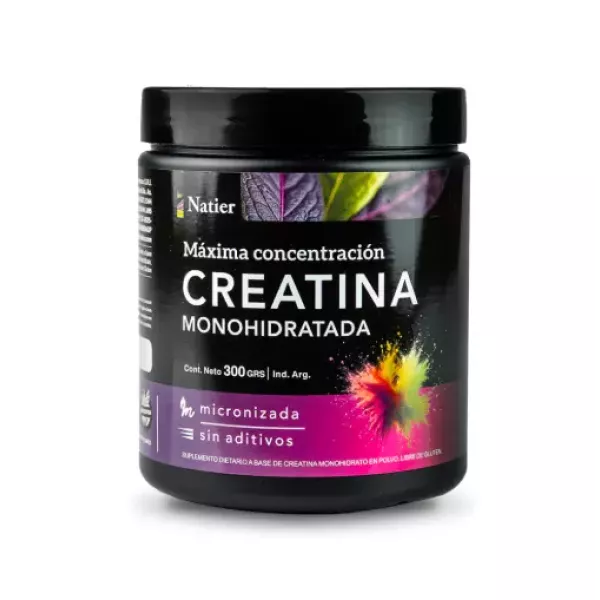 Creatina Monohidratada Micronizada Pura Natier