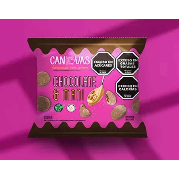 Galletitas De Chocolate Y Mani Canvas