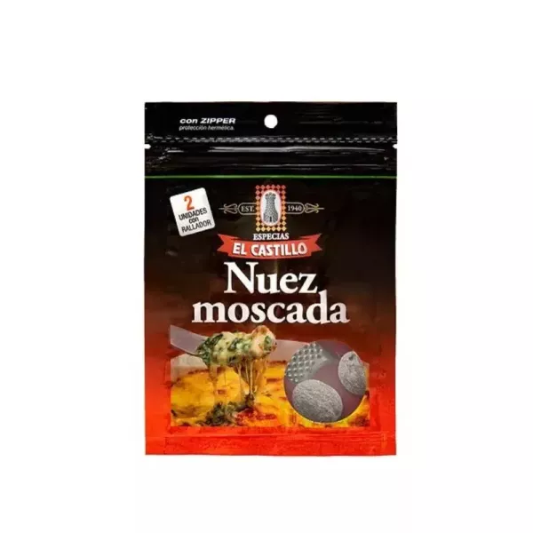 Nuez Moscada X 2 + Rallador El Castillo
