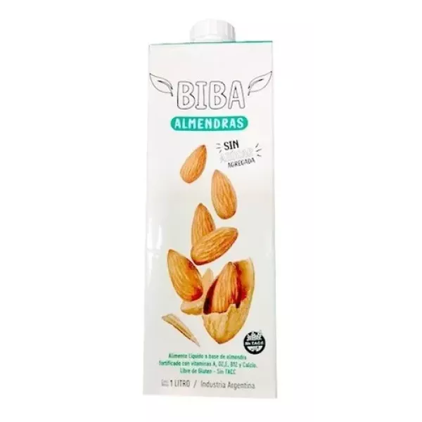 Leche De Almendras X 1 Litro Biba