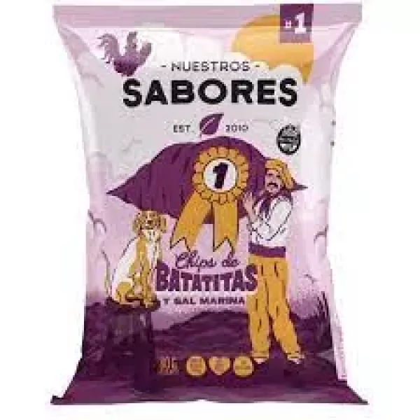Chips De Batatas Nuestros Sabores